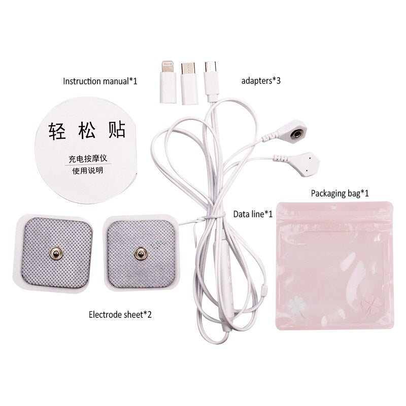 USB Portable Mini Pulse Body Phone Massager Mobile Phone Control