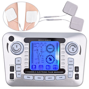 Electrical Nerve Relax Muscle Stimulator Acupuncture Fat Burner Pain Relief Electronic Pulse Massager Tens EMS Slimming Machine